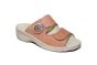 Fidelio slippers in oud rose print Softline