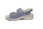 Fidelio sandaal in licht blauw print Softline