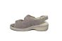 Fidelio sandaal in taupe print Hallux