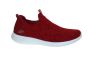 Skechers instapper rood met print stof