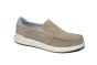 Gri Sport instapper in taupe suede sportief
