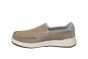 Gri Sport instapper in taupe suede sportief