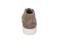Berkelmans veterboot in taupe suede wit zool