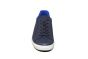 Ecco veterschoen in blauw leer Easy Slip lace