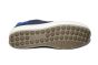 Ecco veterschoen in blauw leer Easy Slip lace