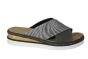 Rieker Slipper in olive groen met kruisband
