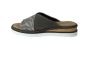 Rieker Slipper in olive groen met kruisband