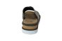 Rieker Slipper in olive groen met kruisband