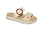 Remonte Slipper in beige combi 2 klitteband