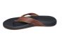 Reef Teenslipper in bruin leer zacht zool Cushion