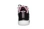 Skechers veterschoen in zwart/rose stof Go Walk