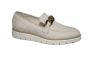 DL-Sport moccasin in offwhite croco nubuck