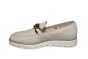 DL-Sport moccasin in offwhite croco nubuck