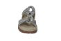 Ara slipper in beige snake combi met klitteband