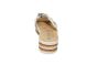 Rieker Slipper omn grijs metalic combi met ringen