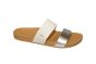 Reef slipper in goud met room banden Cushion Vista