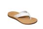 Reef teenslipper in wit stevig voetbed Santa Ana