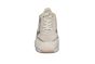DL-Sport sneaker in beige suede met goud accenten