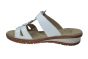 Ara slipper in wit met glimmende wreef ring