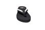 Reef teenslipper in zwart met wit schuim voetbed