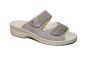 Fidelio slipper in beige met uitneembaar voetbed