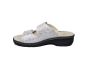 Fidelio slipper in zilver met uitneembaar voetbed