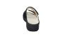 Fidelio slipper in zwart met uitneembaar voetbed