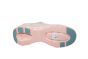 Skechers Veterschoen wit combi sprotief zool