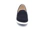 Gabor moccasin in blauw nubuck