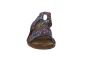 Rieker Slipper in blauw met regenboog print