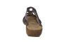 Rieker Slipper in blauw met regenboog print