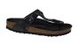Birkenstock Gizeh in zwart metalic
