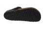 Birkenstock Gizeh in zwart metalic