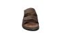 Rohde slipper in bruin nubuck met 2 klitteband