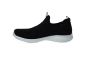 Skechers instapper zwart met print stof