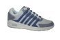 K-Swiss sneaker in blauw wit combi
