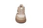 Tamaris sneaker in beige goud dikke zool