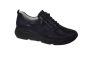 Waldlaufer sneaker in blauw nubuck metalic