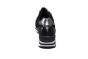 Gabor sneaker in zwart suede leer combi