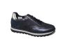 Gabor sneaker in blauw metalic combi