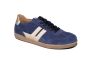 Gabor sneaker in blauw suede naturel zool fijn