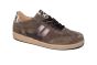 Gabor Sneaker in bruin suede met luipaard print