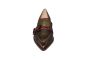 Hispanitas pump in bordeaux metalic combi spits