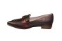 Hispanitas pump in bordeaux metalic combi spits