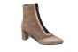 Hispanitas enkelaars stretch in Taupe hoge hak
