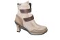 Hispanitas Enkellaars in creme Sneaker Stiletto