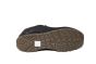 Skechers veterschoen in zwart met bruin hiel UNO