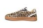 Maruti Sneaker in luipaard print met naturel zool