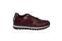 Gabor sneaker in bordeaux metalic suede combi