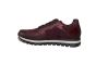 Gabor sneaker in bordeaux metalic suede combi